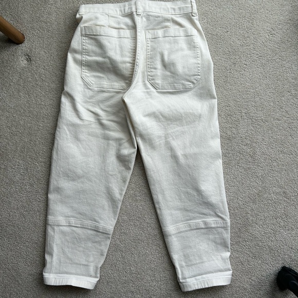Everlane Utility Barrel Pant, Size 2, Bone - Picture 6 of 6